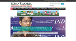 Desktop Screenshot of koran-jakarta.com
